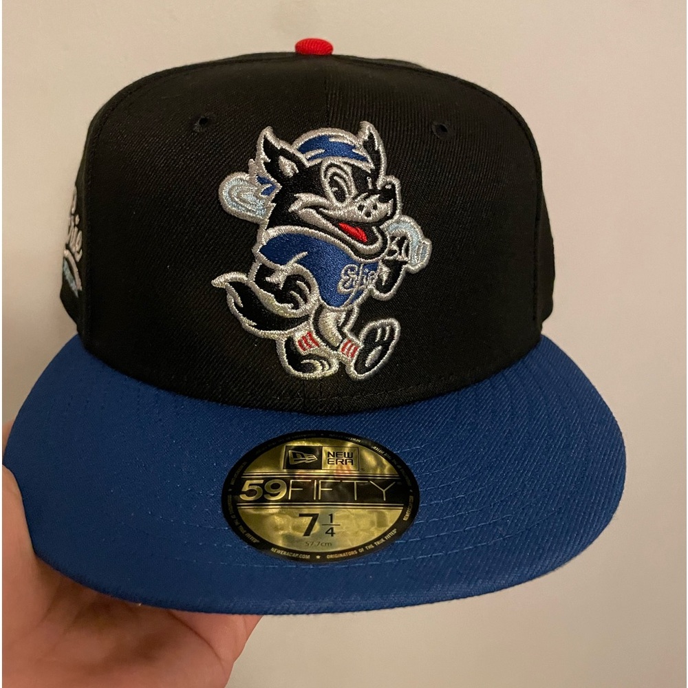 Myfitteds Erie Seawolves nes mini inspo 59fifty fitted size 7 1/4 brand new